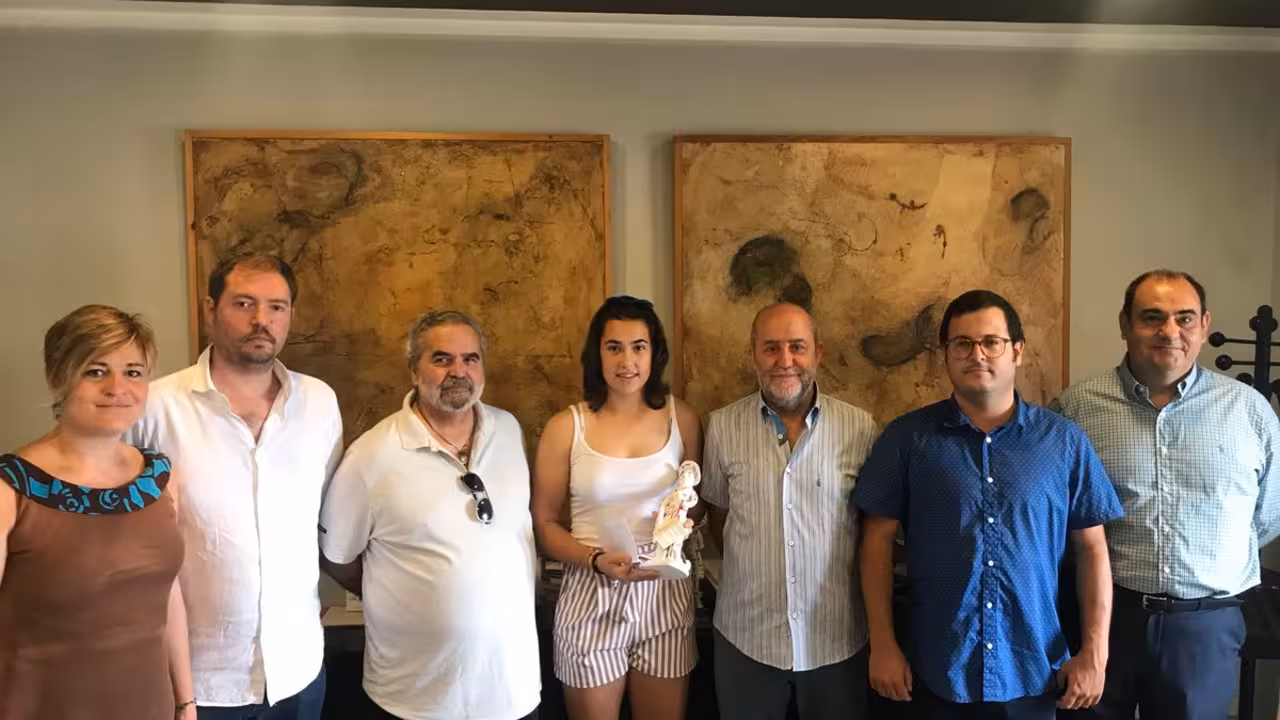 Cata Coll en el homenaje de Marratxi