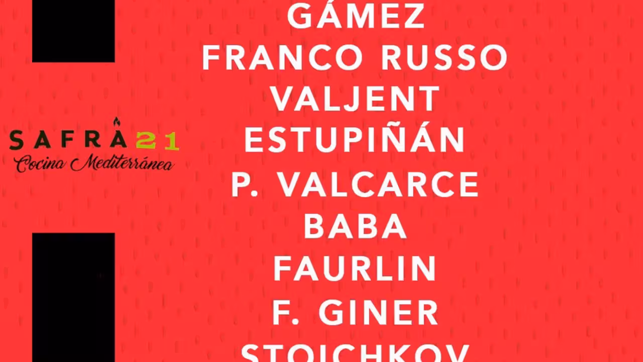 El once del Real Mallorca en la Copa