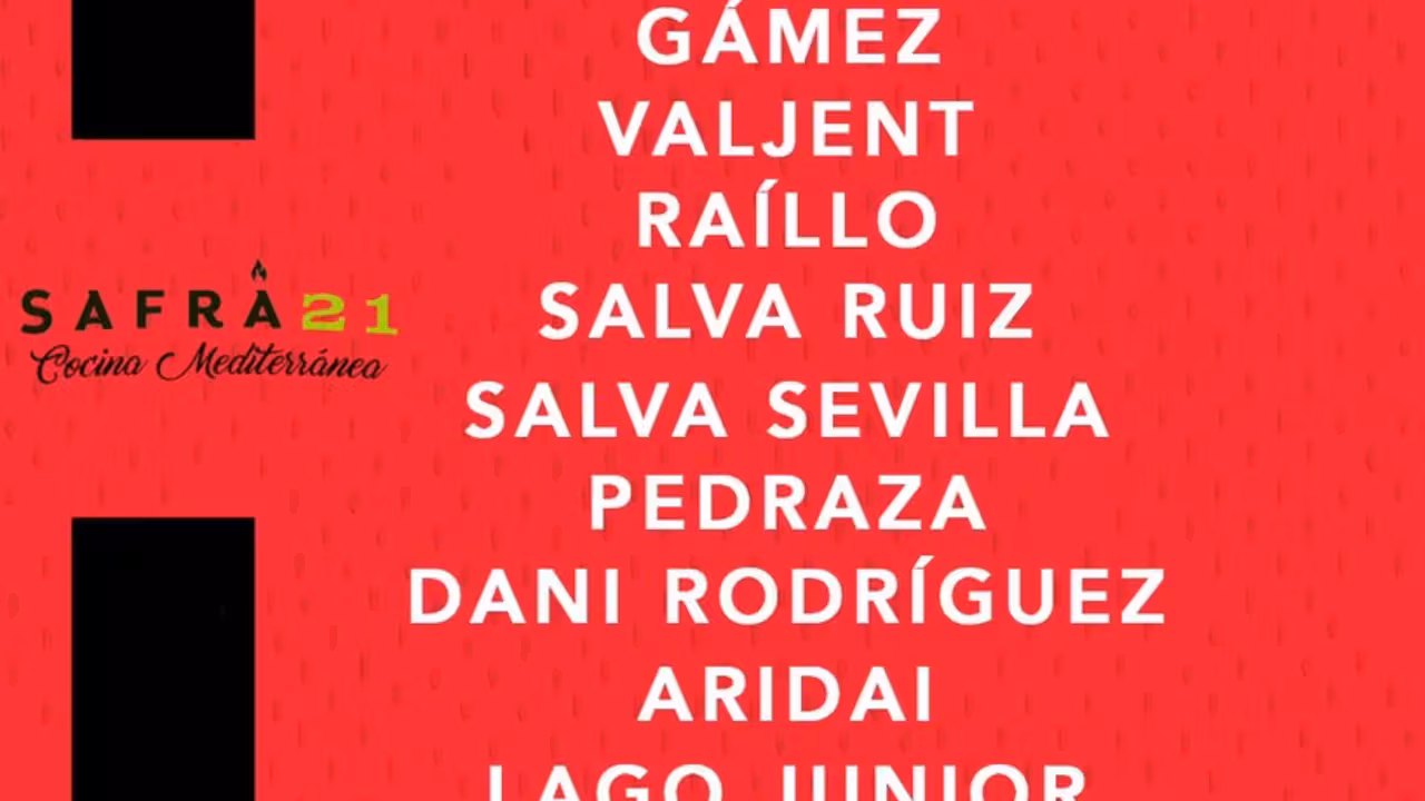 El once del Mallorca ante el Tenerife