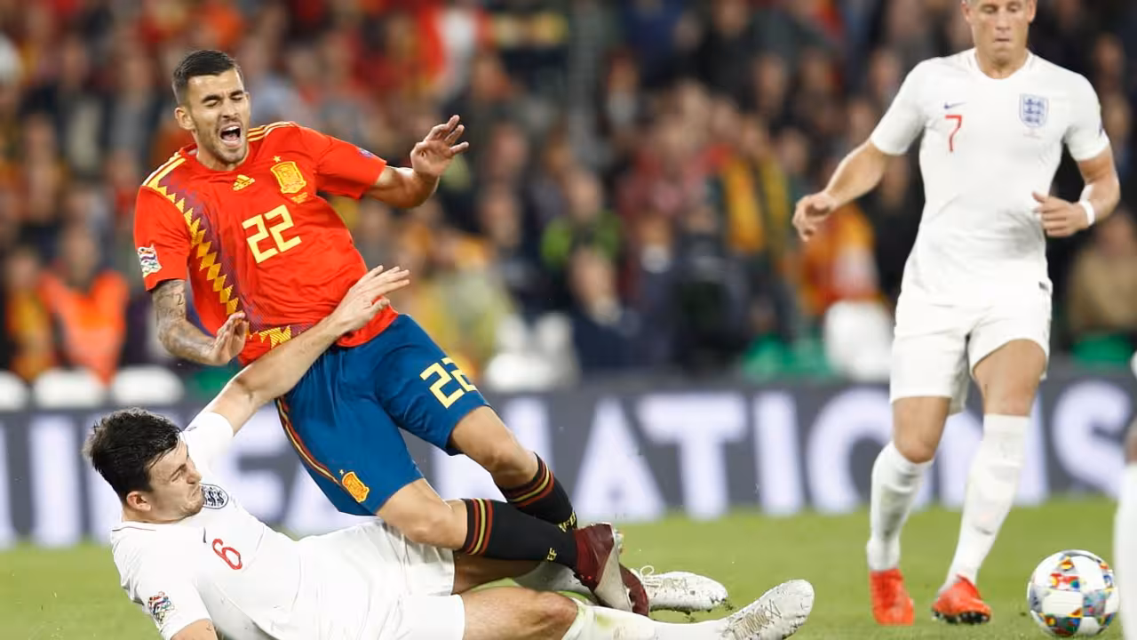 España cae ante Inglaterra