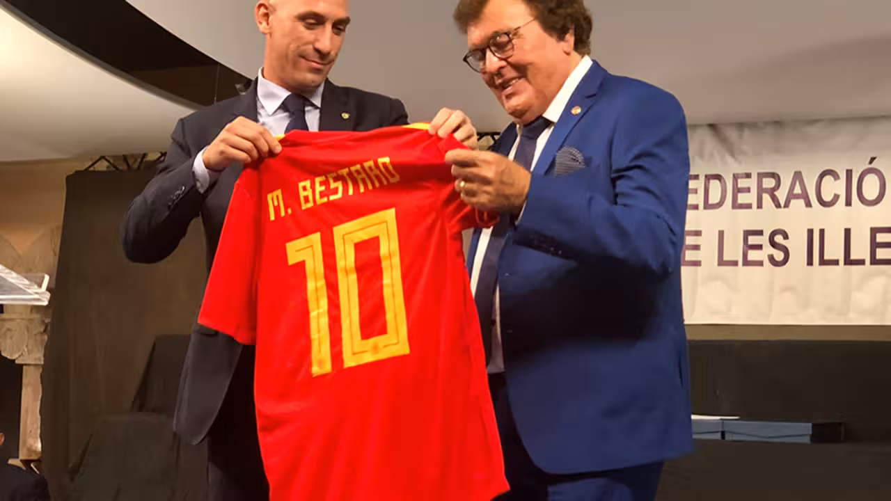Bestard y Rubiales en la Gala