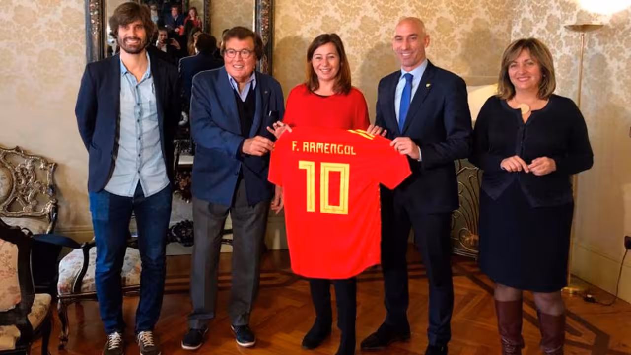 Armengol con Rubiales