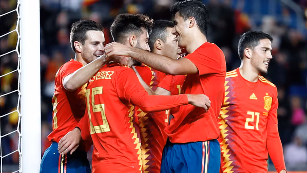 España gana a Bosnia