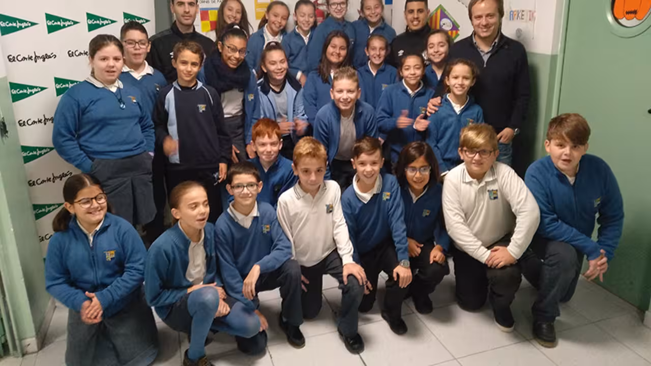 Palma Futsal con los jóvenes