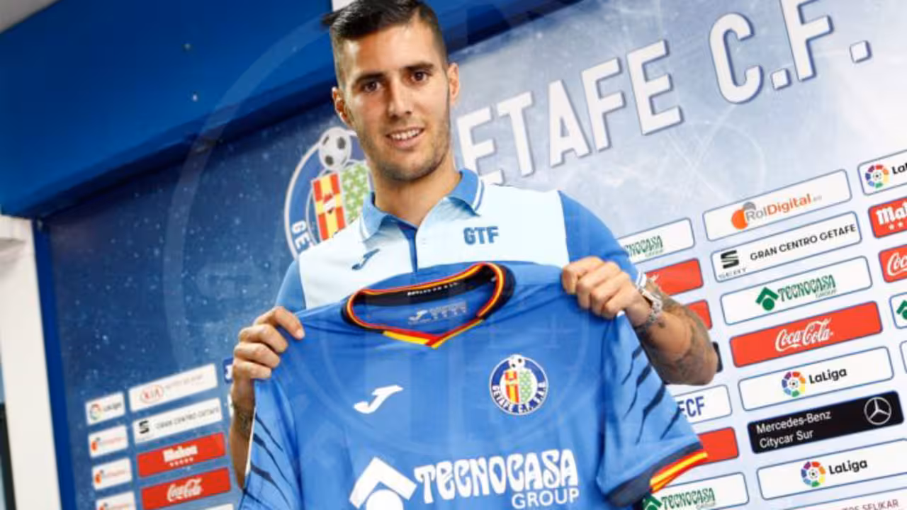 Sergi Guardiola en el Getafe