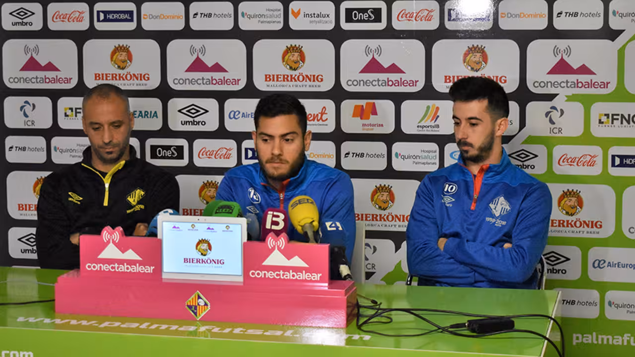Bruno Taffy en rueda de prensa
