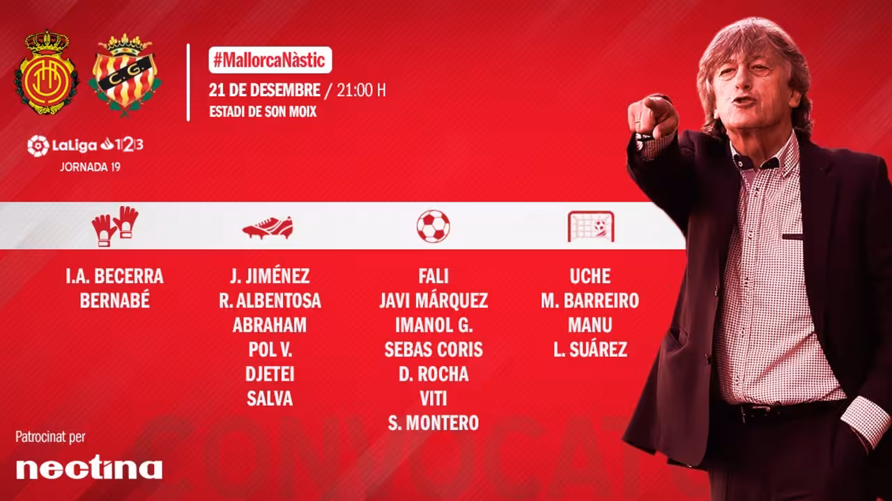 Convocatoria del Nástic
