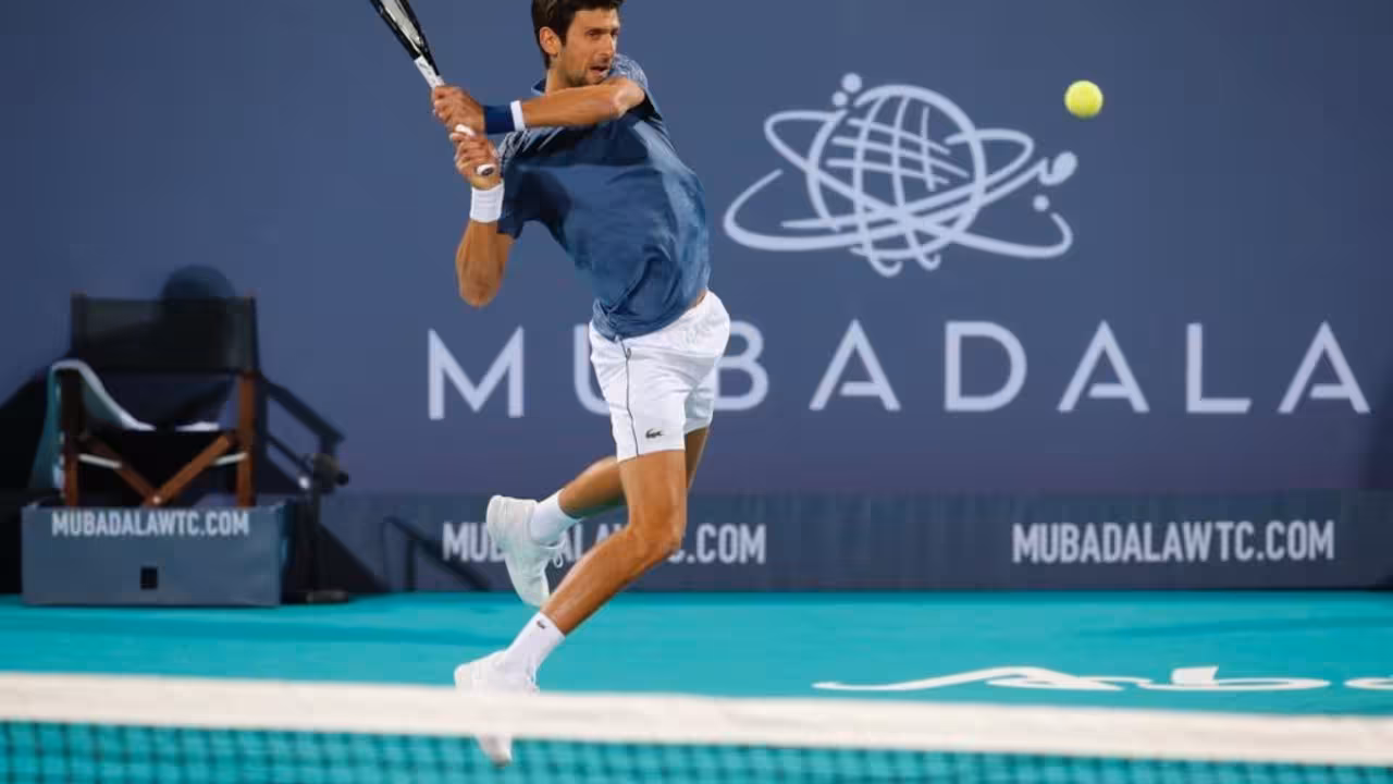 Djokovic gana en Abu Dabi