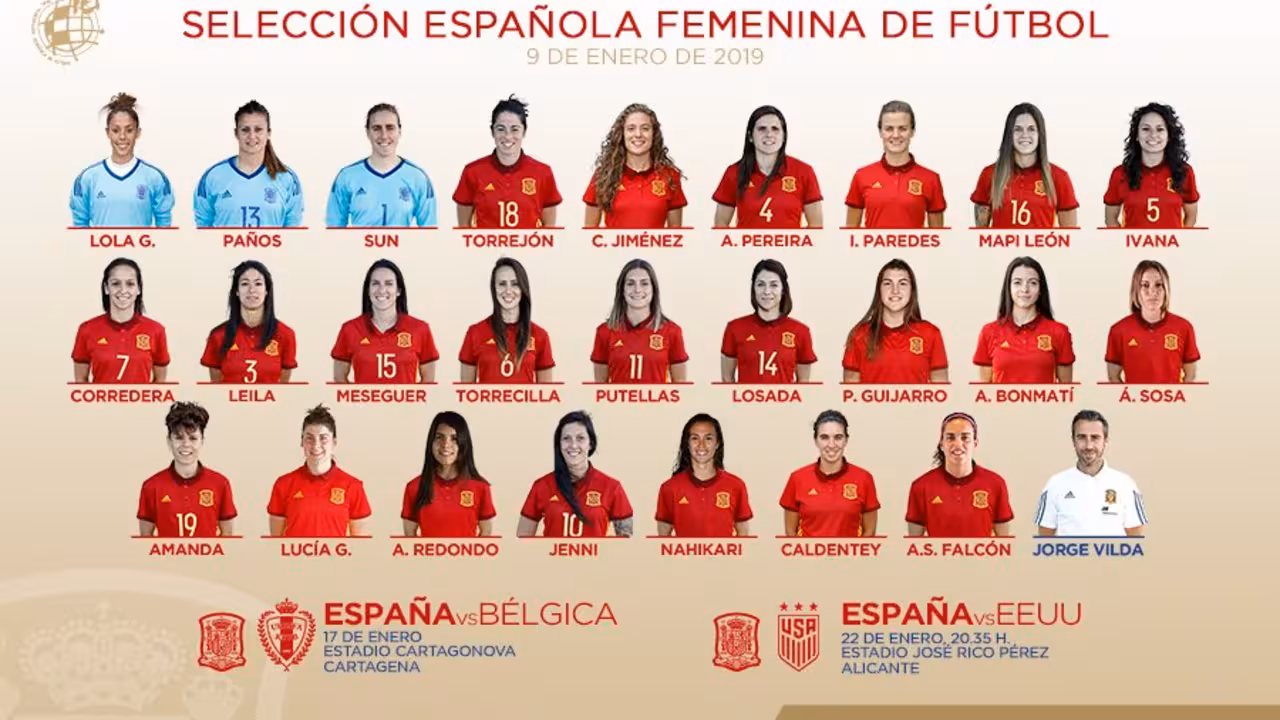 Guijarro, Caldentey y Torrecilla con España
