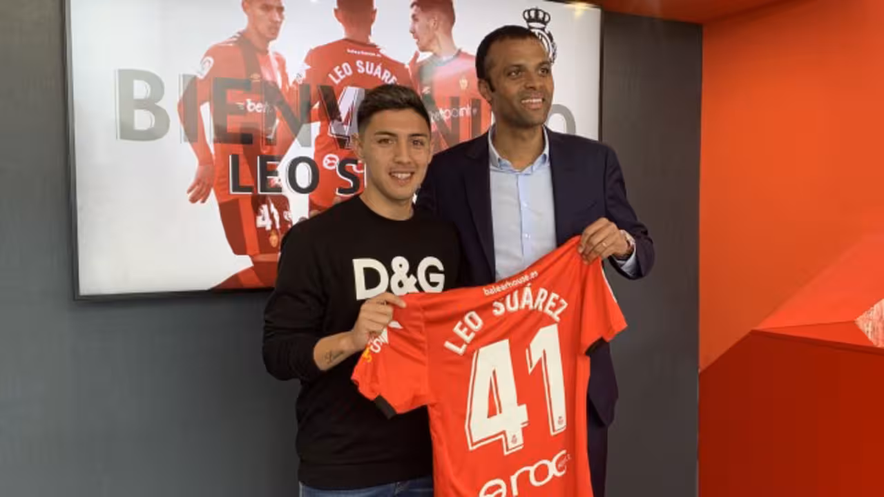 Leo Suárez con Maheta Molango