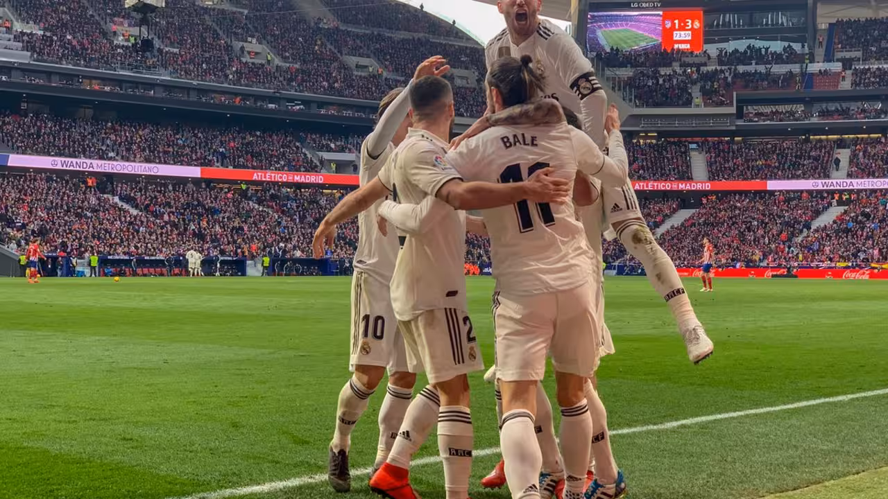El Madrid gana en el Metropolitano