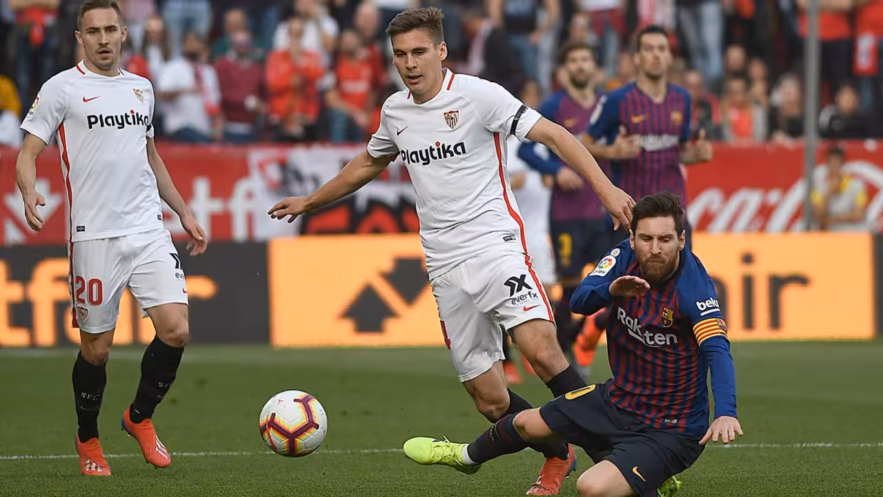 Messi gana al Sevilla