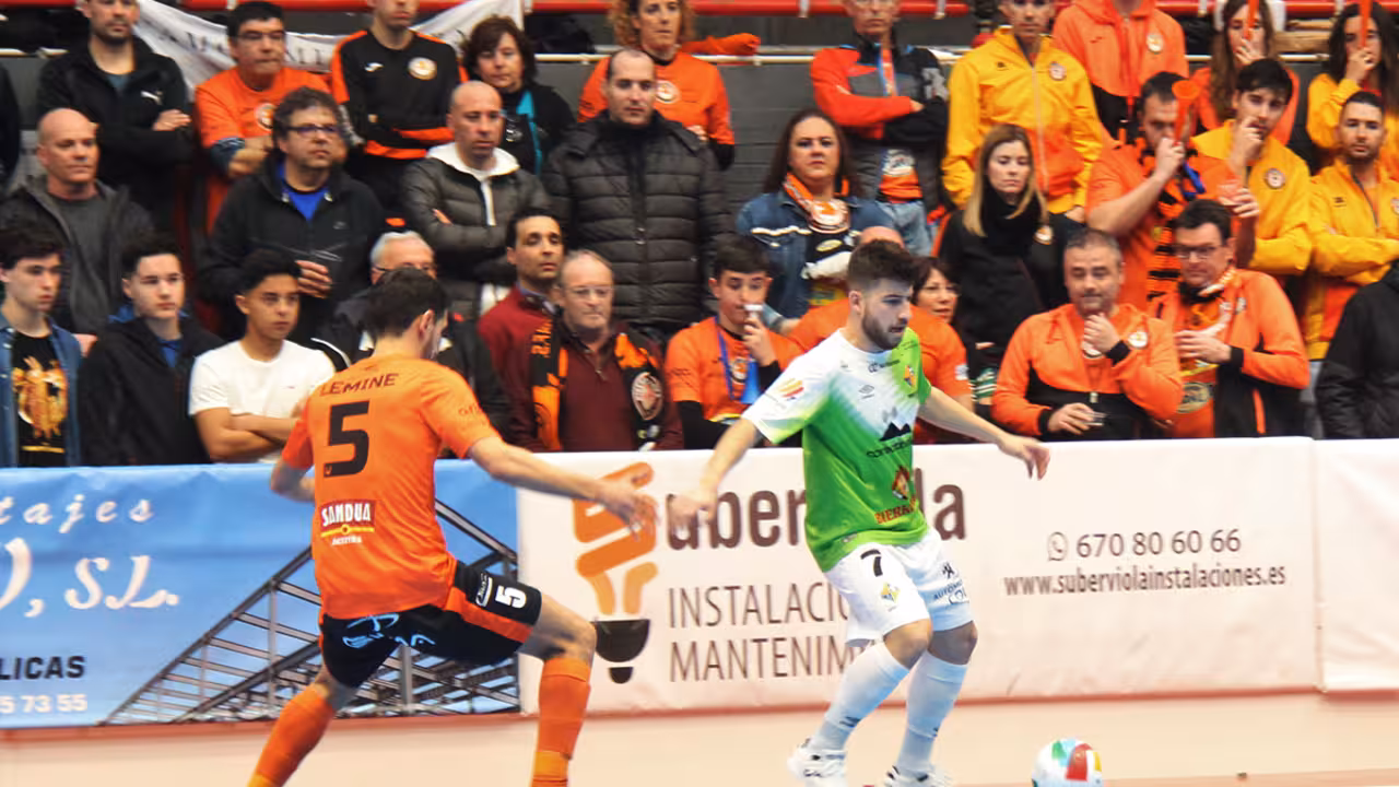 Catela en el Palma Futsal