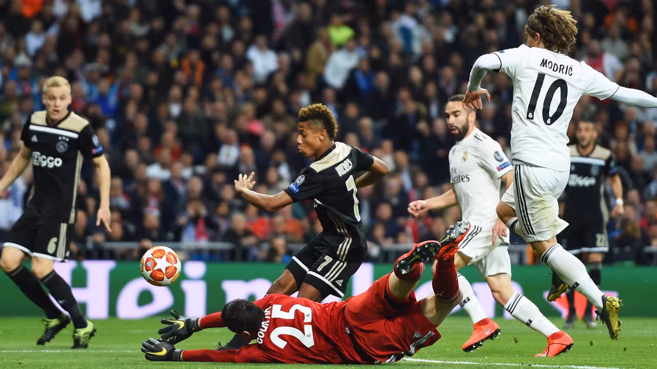 El Madrid cae ante el Ajax