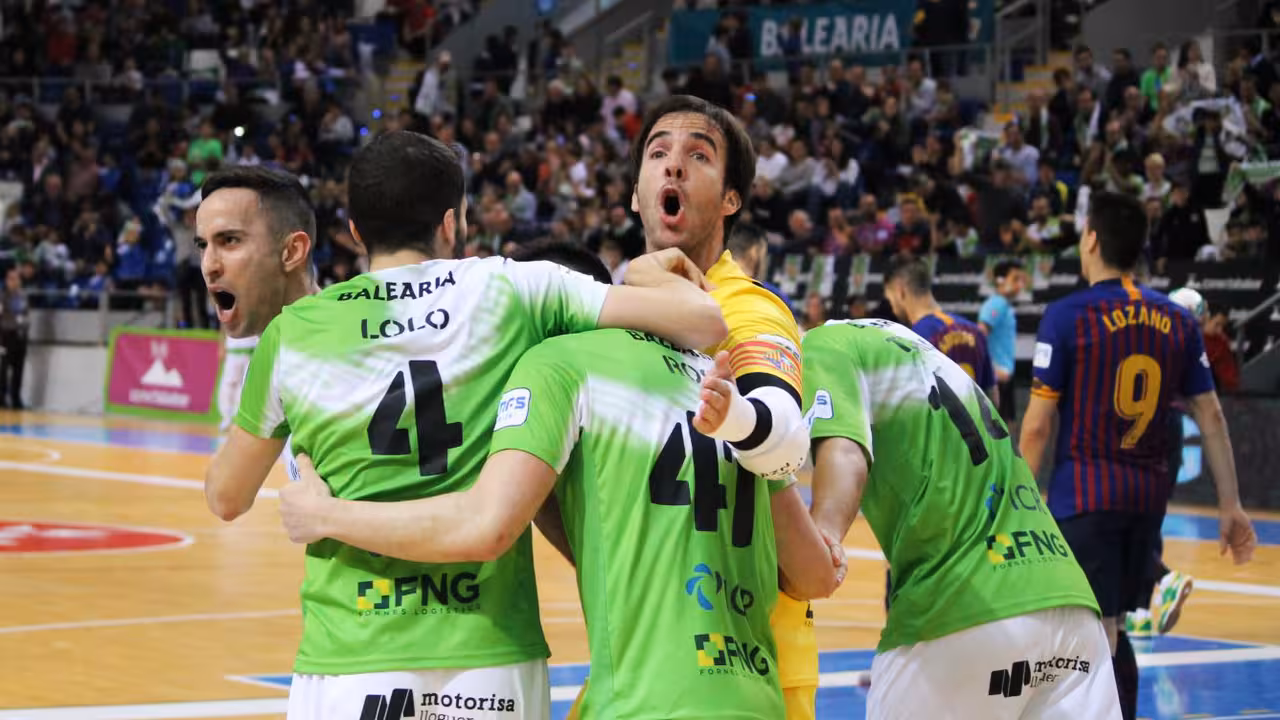 El Palma Futsal gana al FC Barcelona