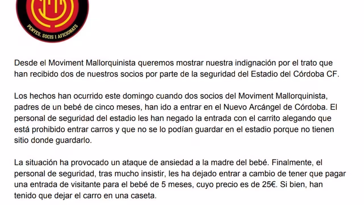 Indiganción Moviment Mallorquinista