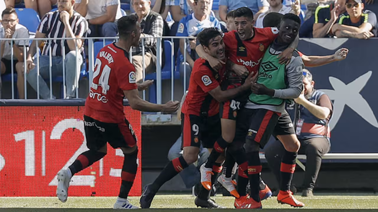 El Mallorca gana en La Rosaleda