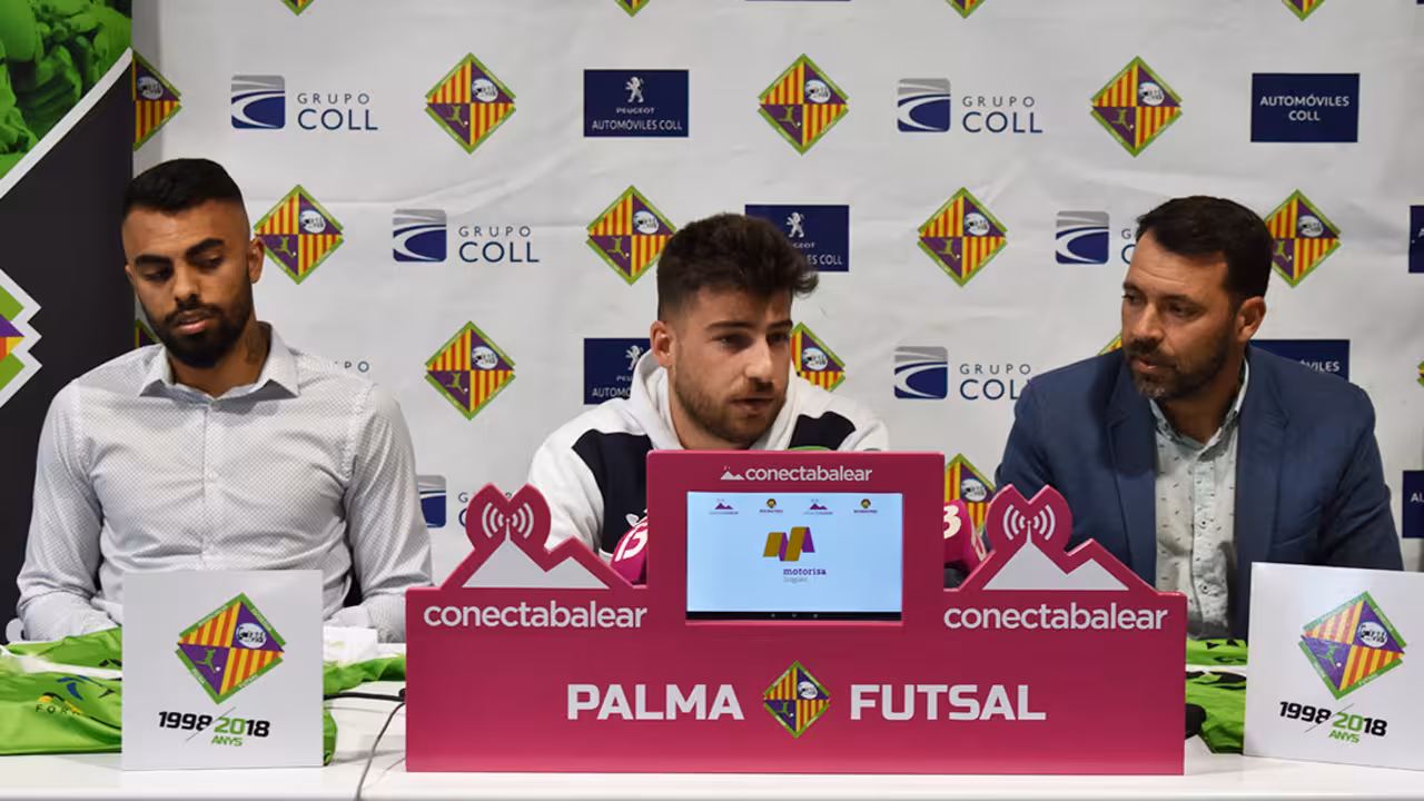 Catela en el Palma Futsal