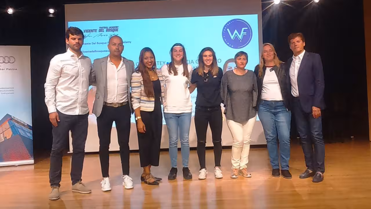 Guijarro y Caldentey presentan la Women's Football