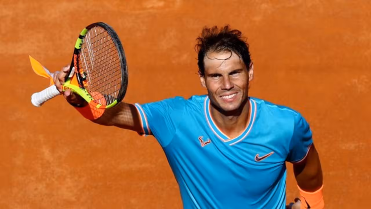 Rafel Nadal gana en Roma