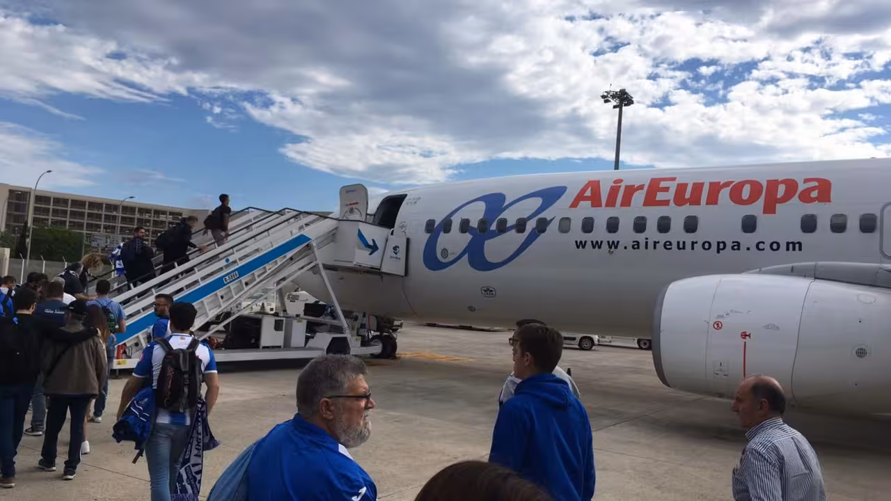 La afición del Atlético Baleares