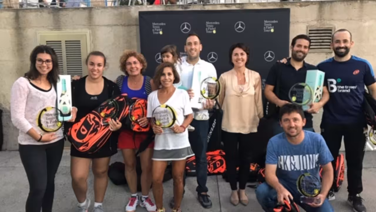 Campeones Torneo Autovidal de Padel