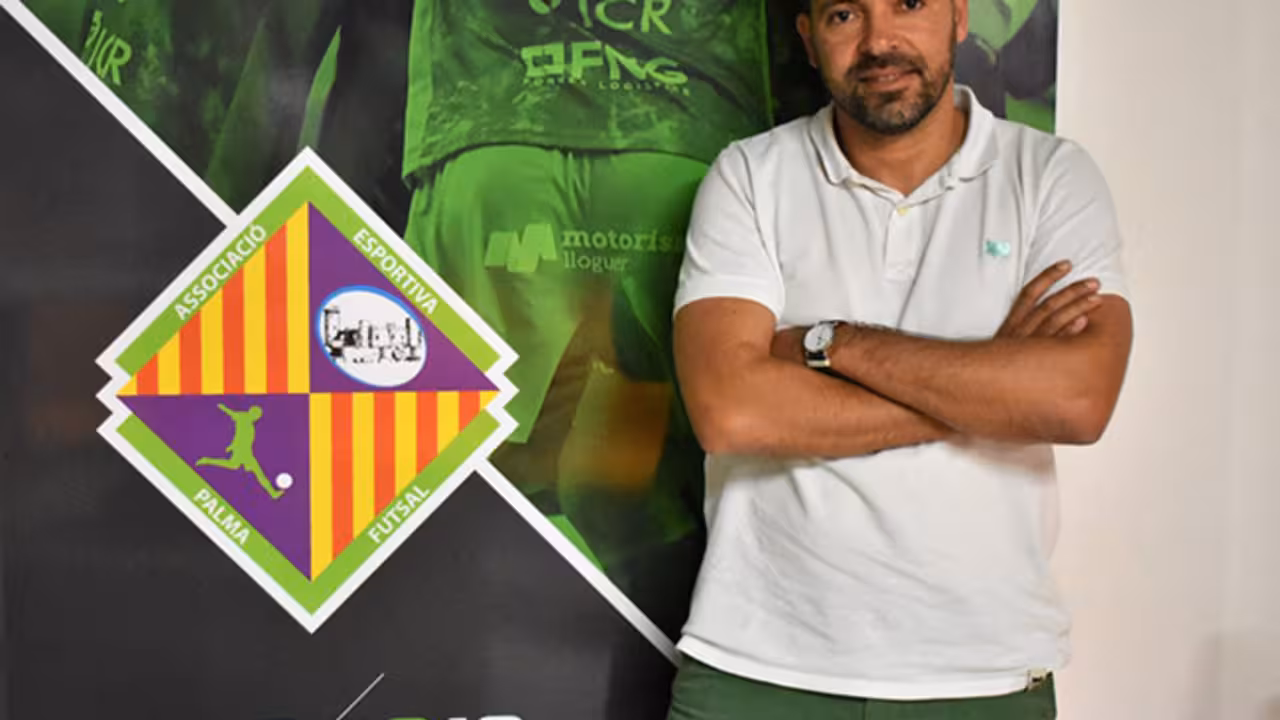 José Tirado en el Palma Futsal