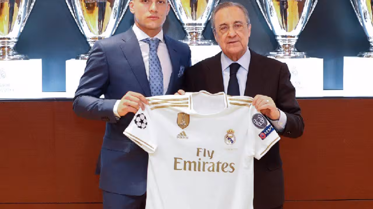 Luka Jovic en el Real Madrid