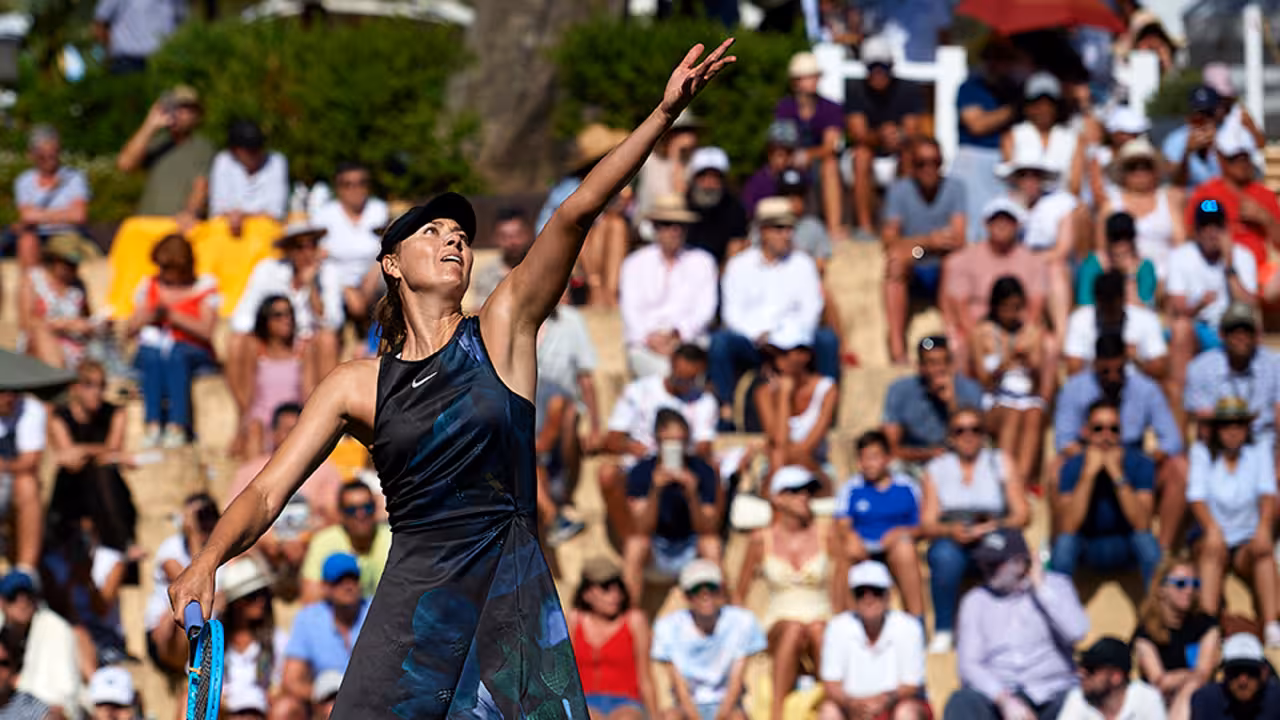 CALVIA, SPAIN - JUNE 18:  WTA Mallorca Open 2019 at Country Club Santa Ponsa on June 18, 2018 in Mallorca, Spain. (Photo by Manuel Queimadelos)