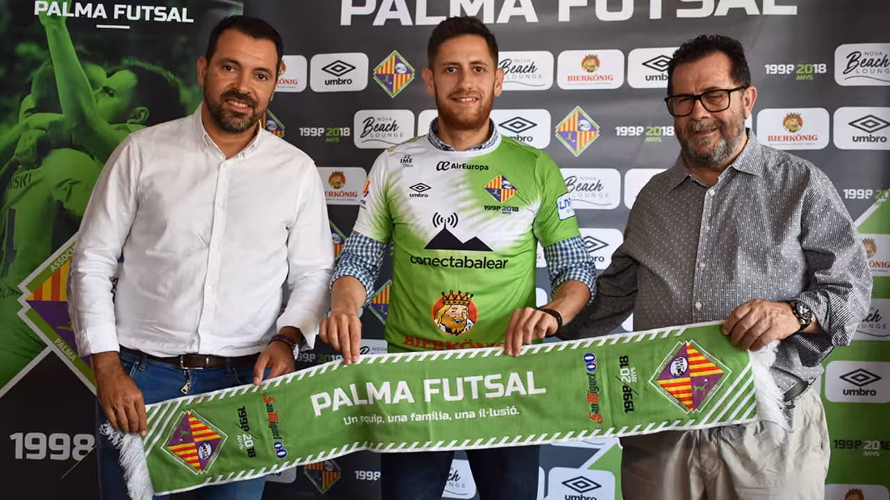 Rafael López, con Miquel Jaume y José Tirado
