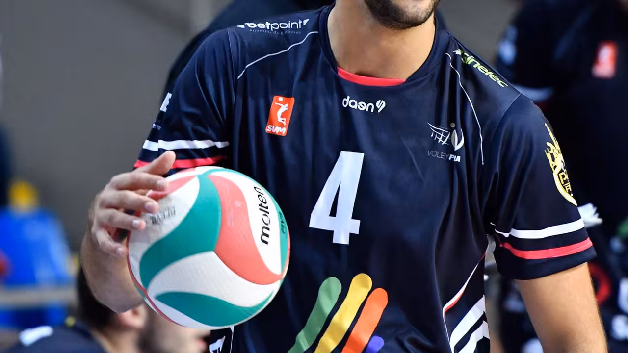 Joan Llado en el Urbia Voley Palma