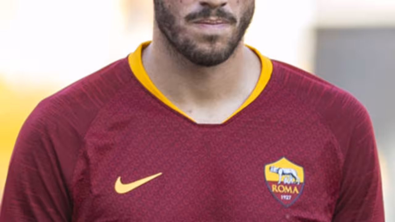 Davide Santon en la Roma