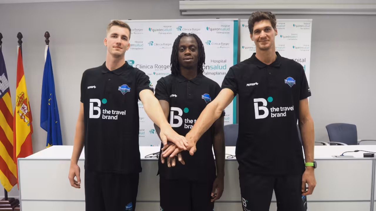 Chema González, Thomas Bropleh y Alexander Lindqvist