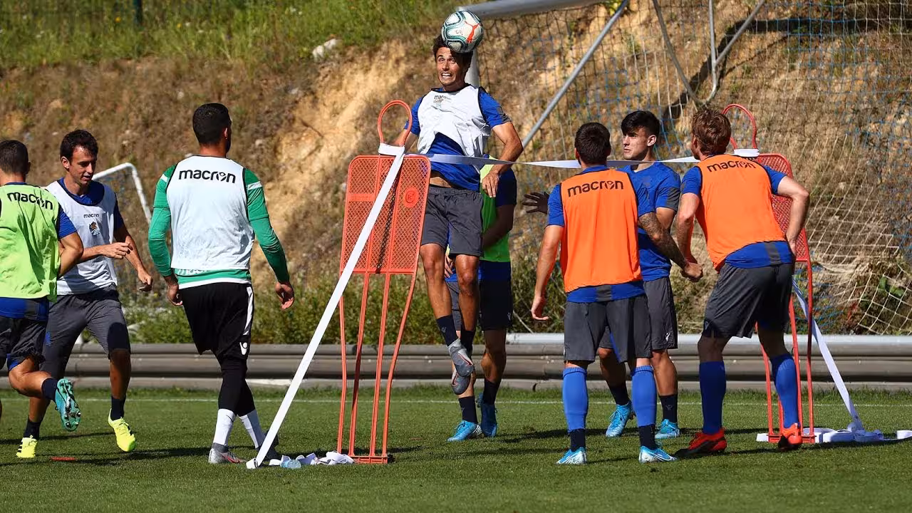 Entrenamiento de la Real Sociedad