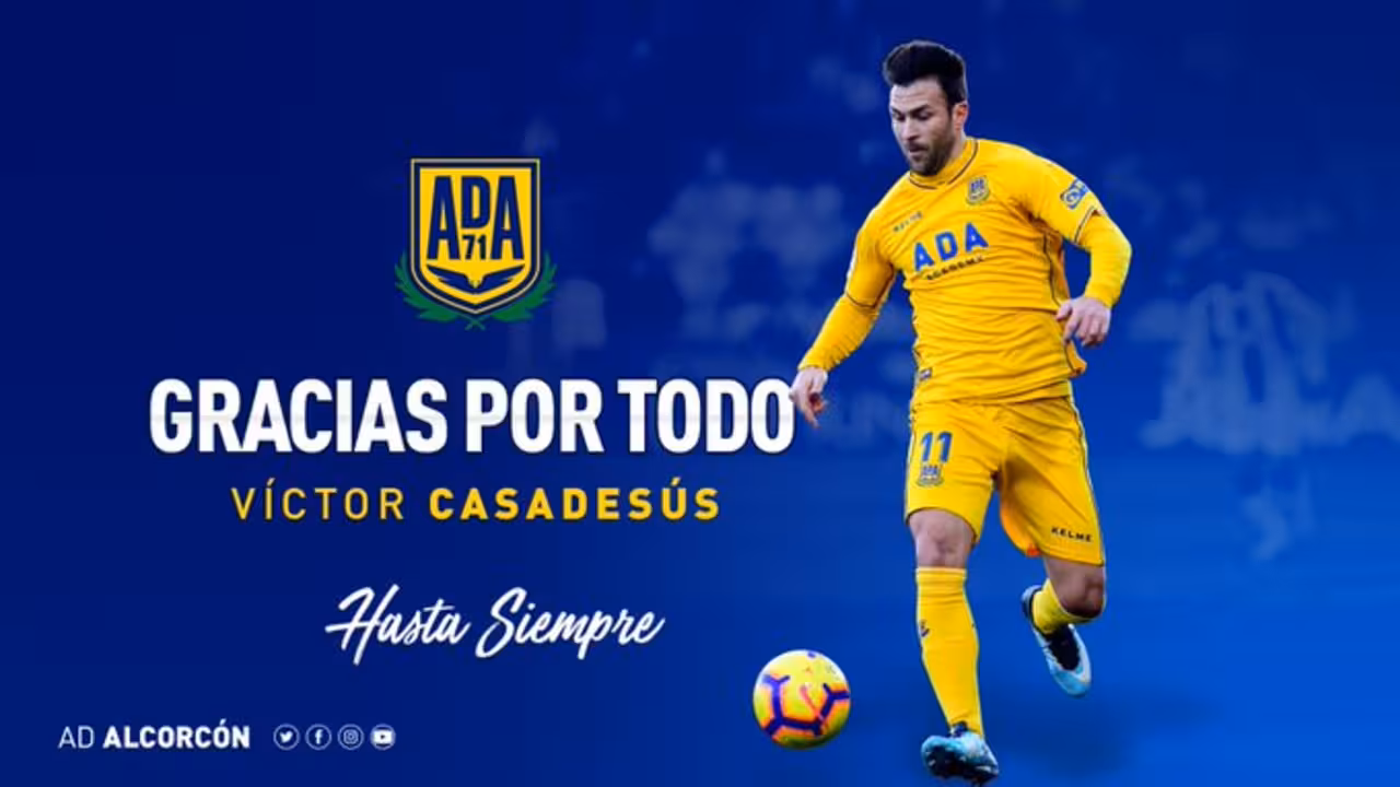 Víctor no seguirá en el Alcorcó