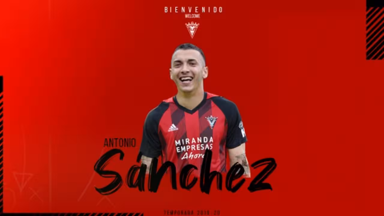 Antonio Sánchez al CD Mirandes
