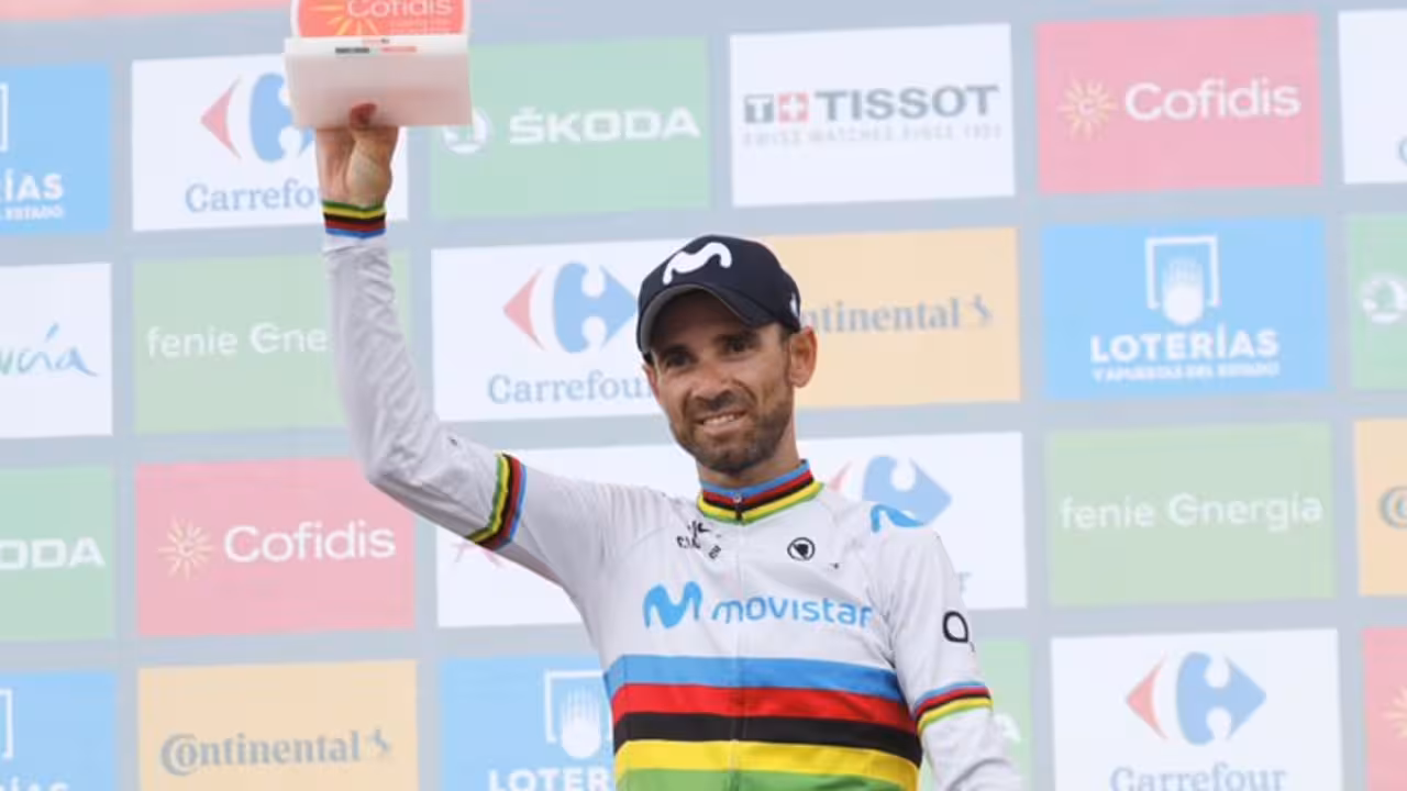 Valverde en la Vuelta