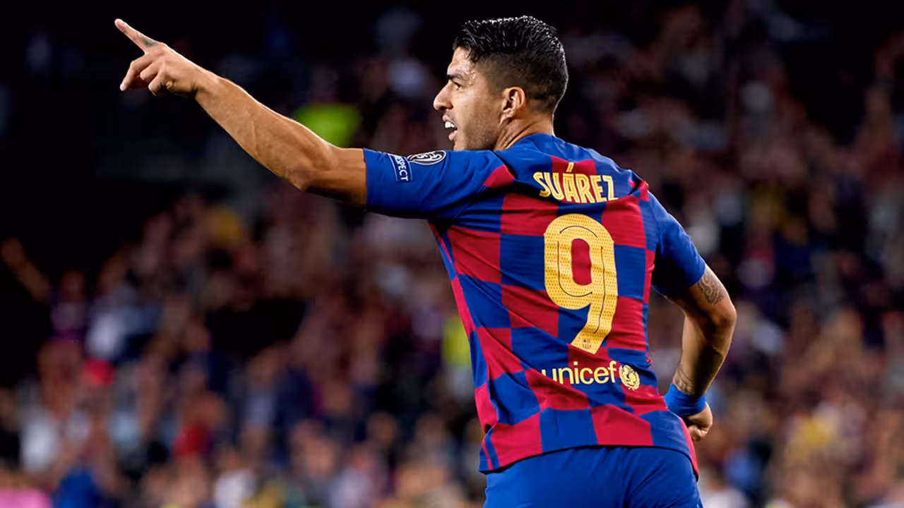 Luis Suárez ante el Inter
