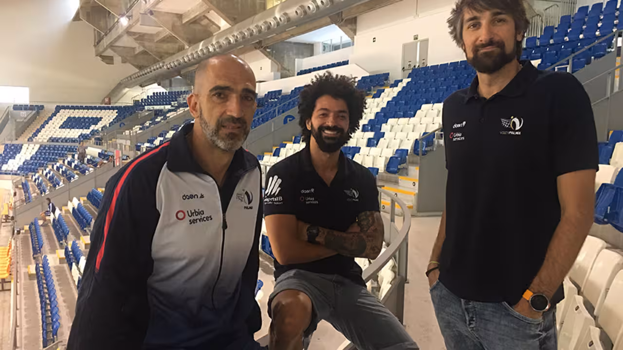 Marcos Dreyer con Perini y Bernal