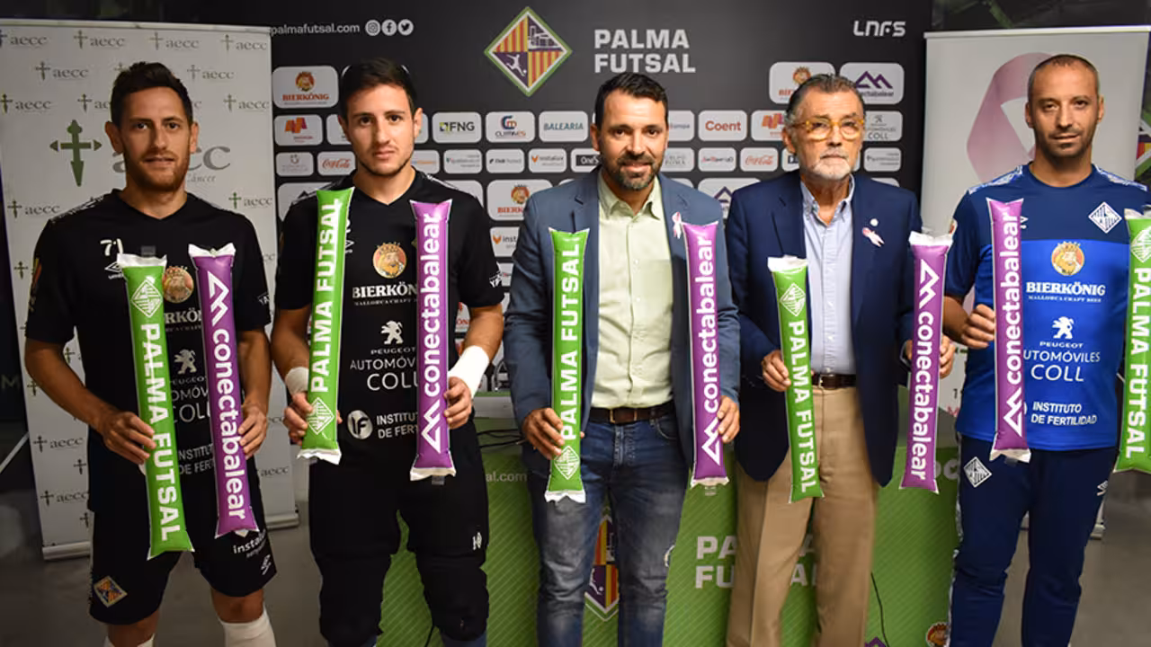 Palma Futsal con la A.E.C.C