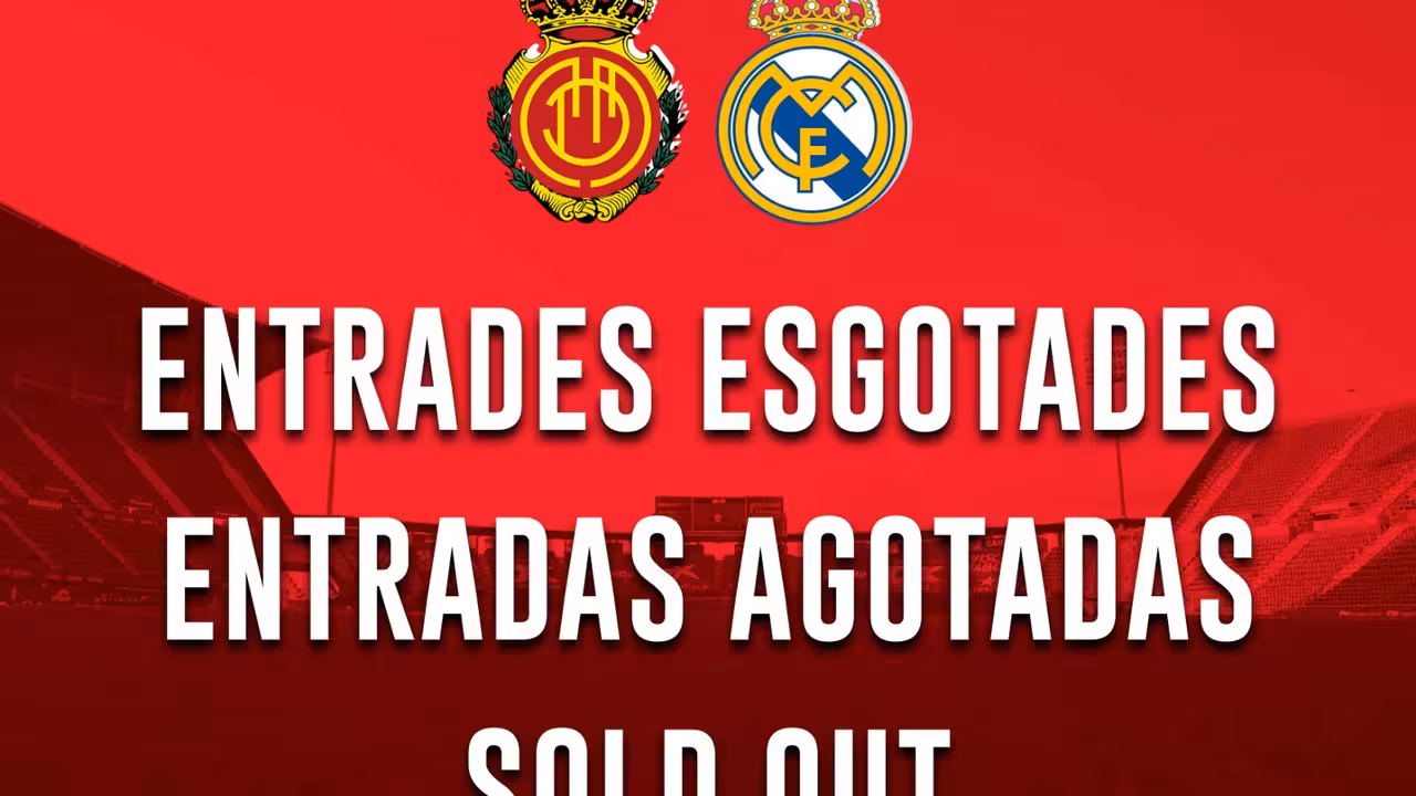 Entradas agotadas en Son Moix