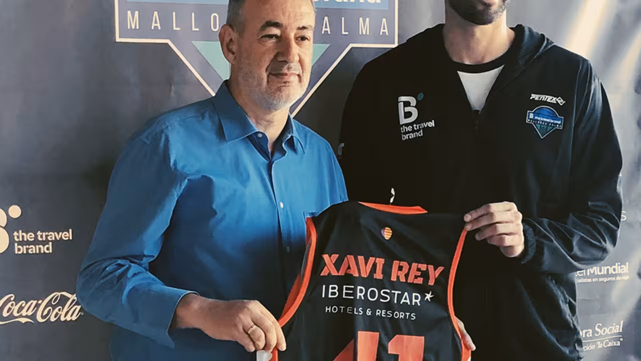 Xavi Rey con Guillem Boscana