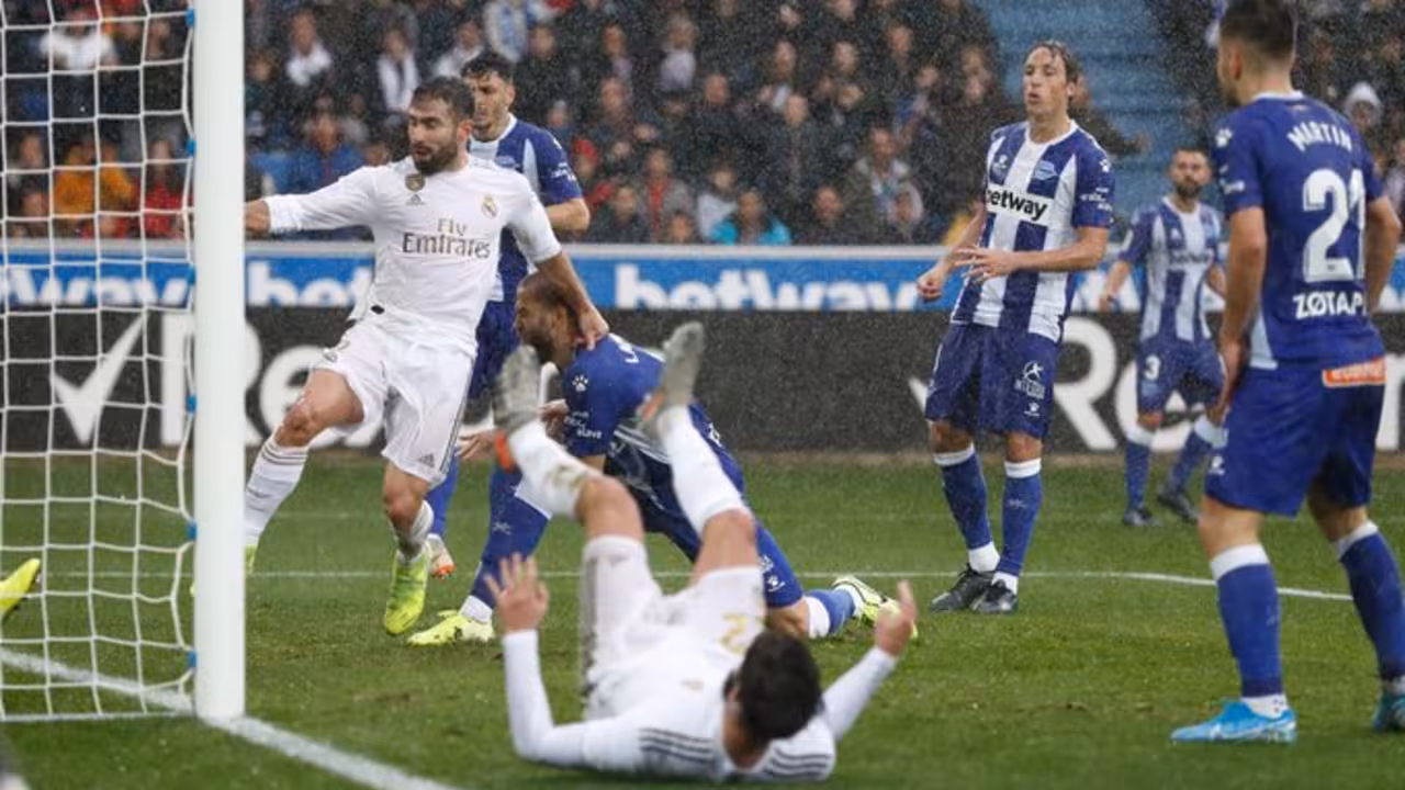 El Madrid gana en Vitoria