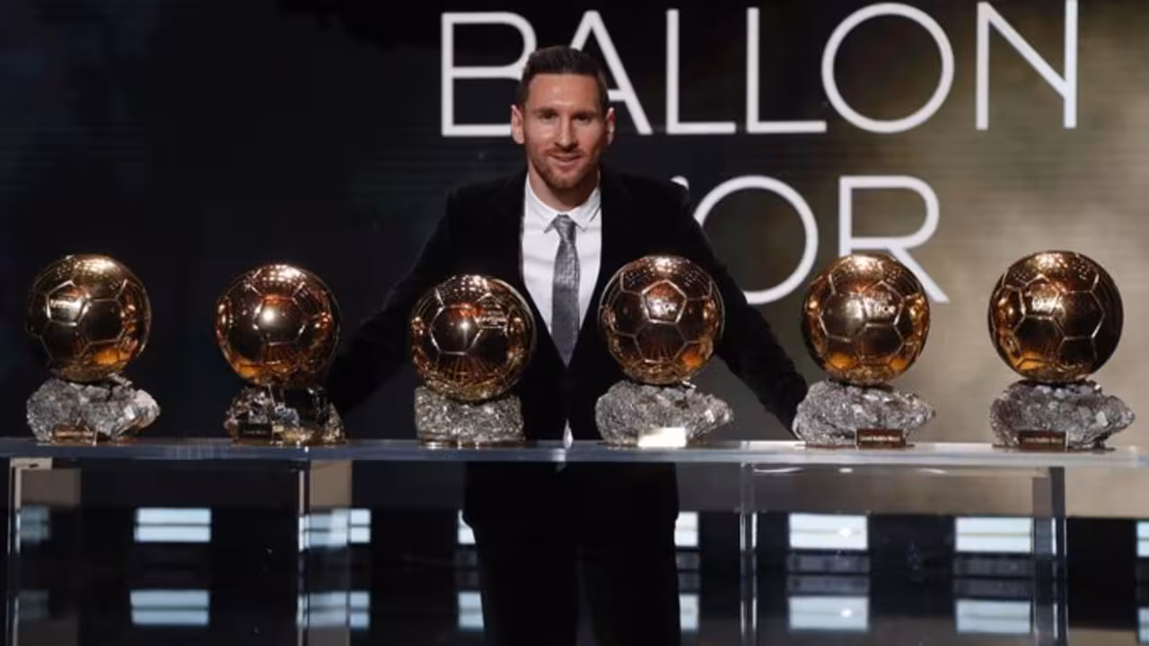 Messi logra el sexto Balón de Oro