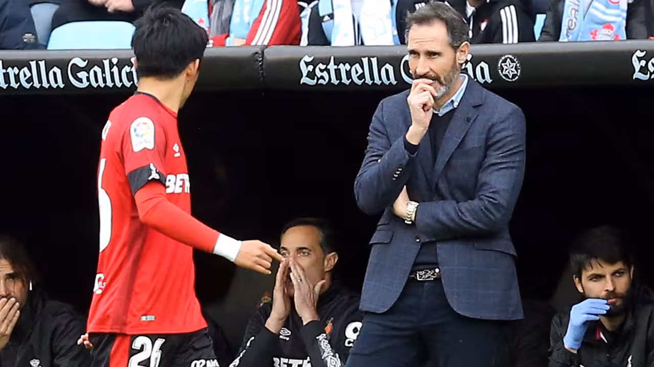 Vicente Moreno en Vigo