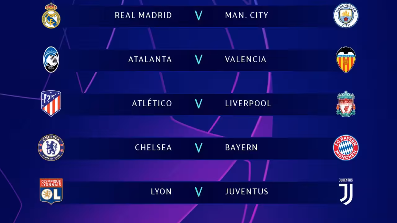 Los octavos de la Champions