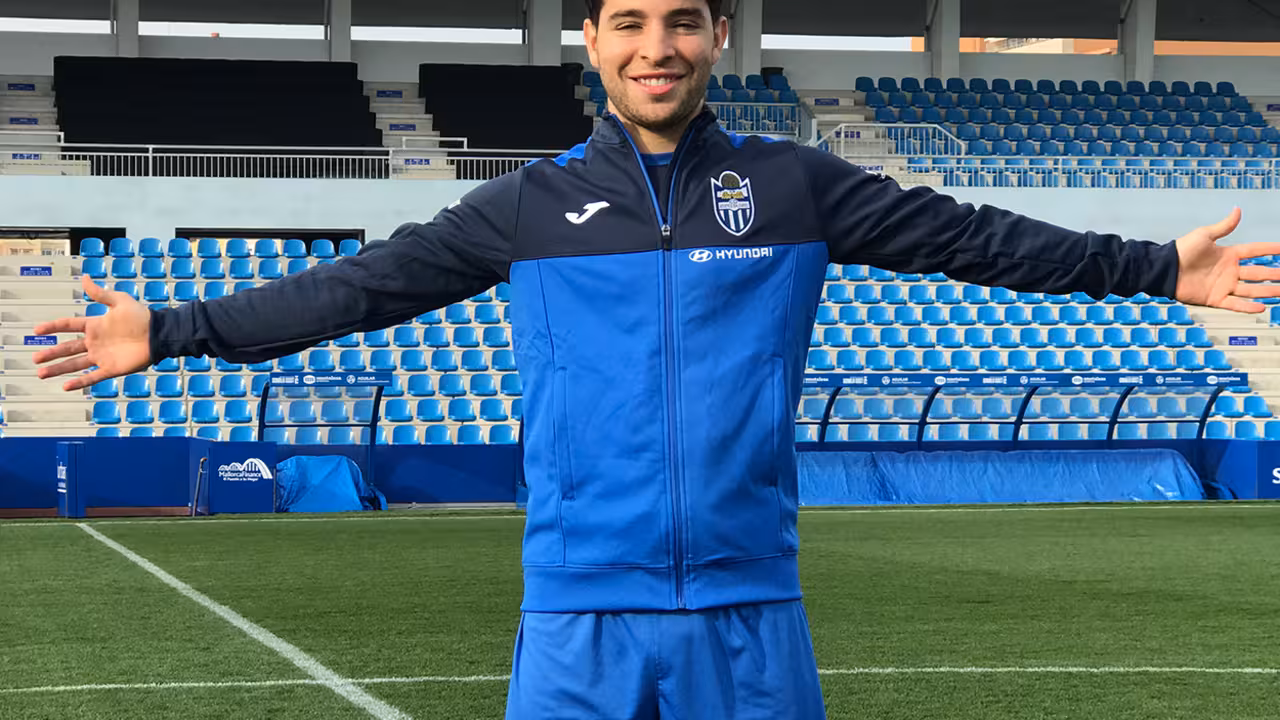 Samuel Shashoua en el Estadi Balear