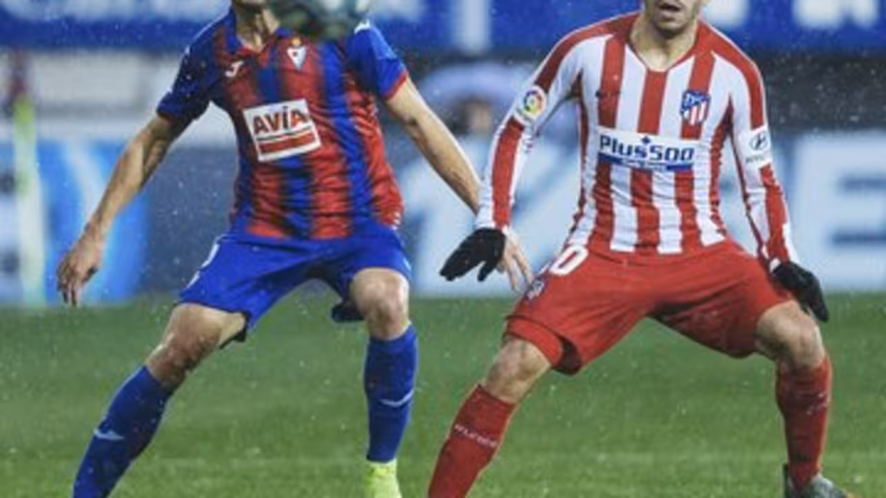 El Eibar ganó al Atlético de Madrid
