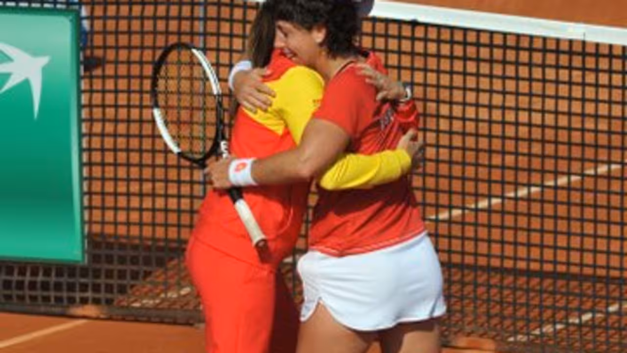 Carla Suárez mete a España