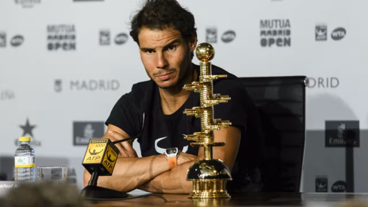 Nadal en el Masters 1.000 de Madrid